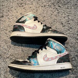 Nike Jordan Kids High Top Sneakers cosmic jordans